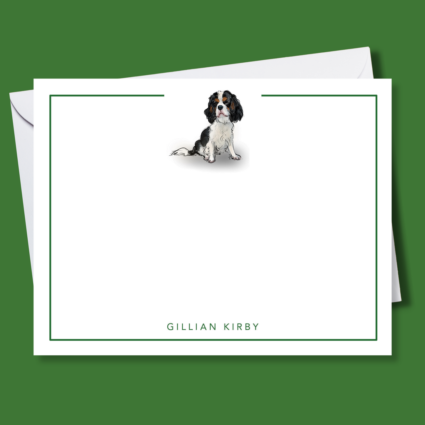 Personalized Dog Note Cards