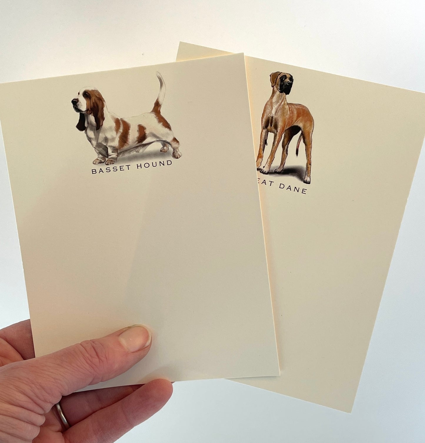 Great Dane Note Cards | Dog Stationery | Custom Dog Note Cards