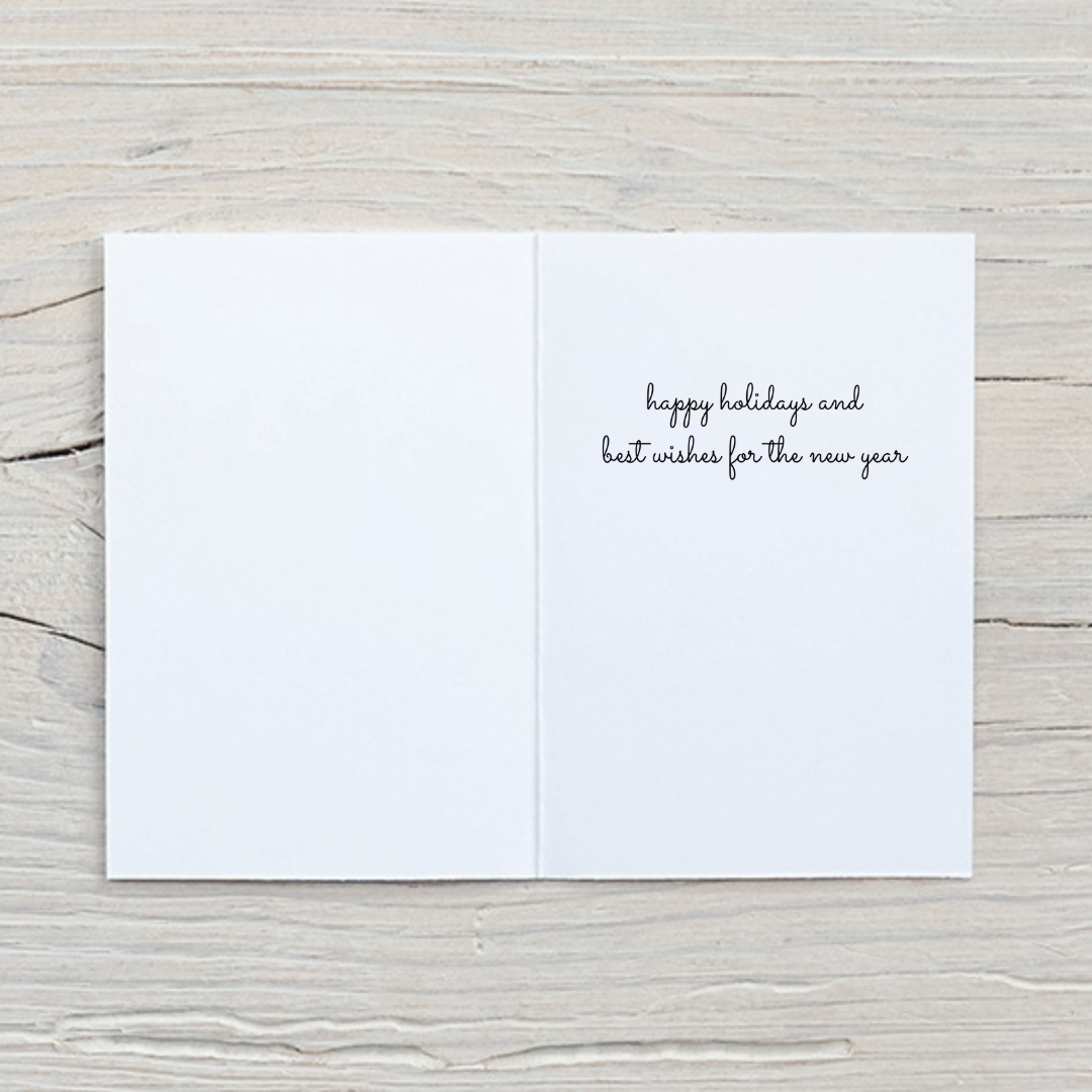 Corgi Holiday Card | Nadolig Llawen Christmas Card