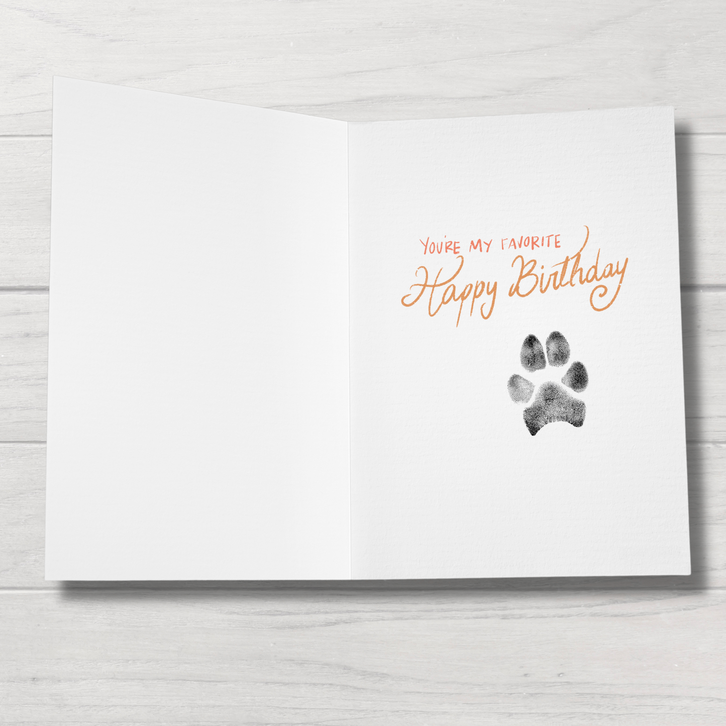 Dog Birthday Card | From the Dog | Hi Mom | Funny Dog Card