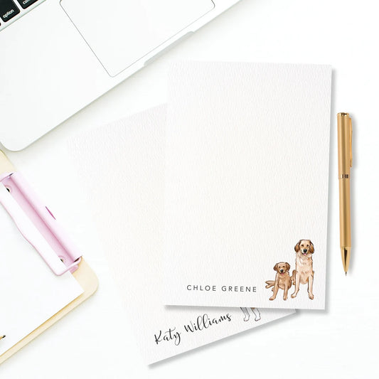 Personalized Dog Note Pads