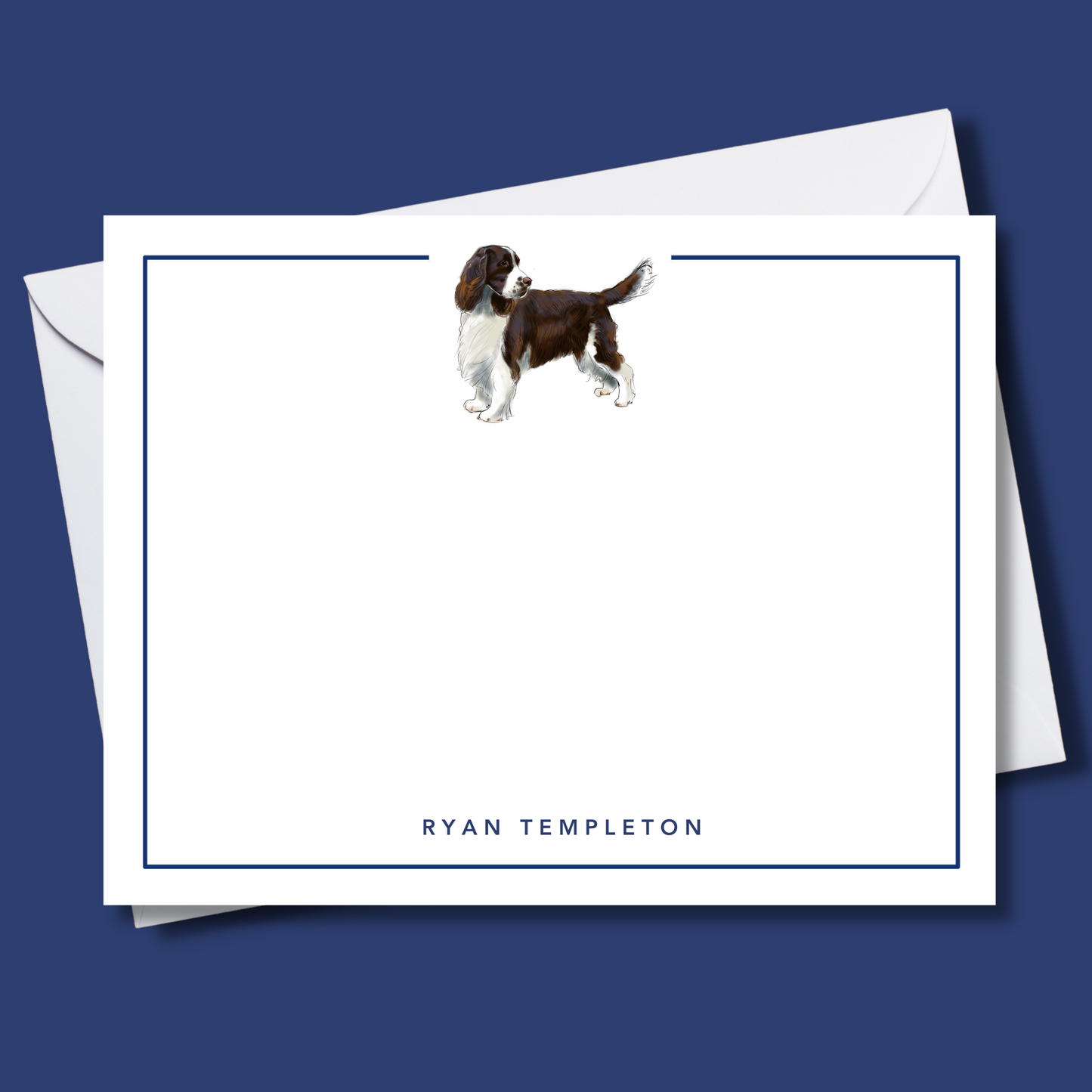 Personalized Dog Note Cards