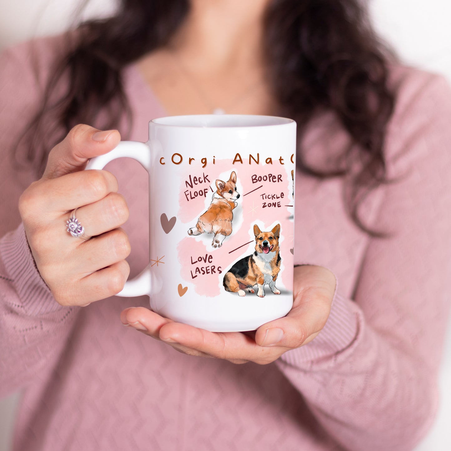 Corgi Anatomy Mug