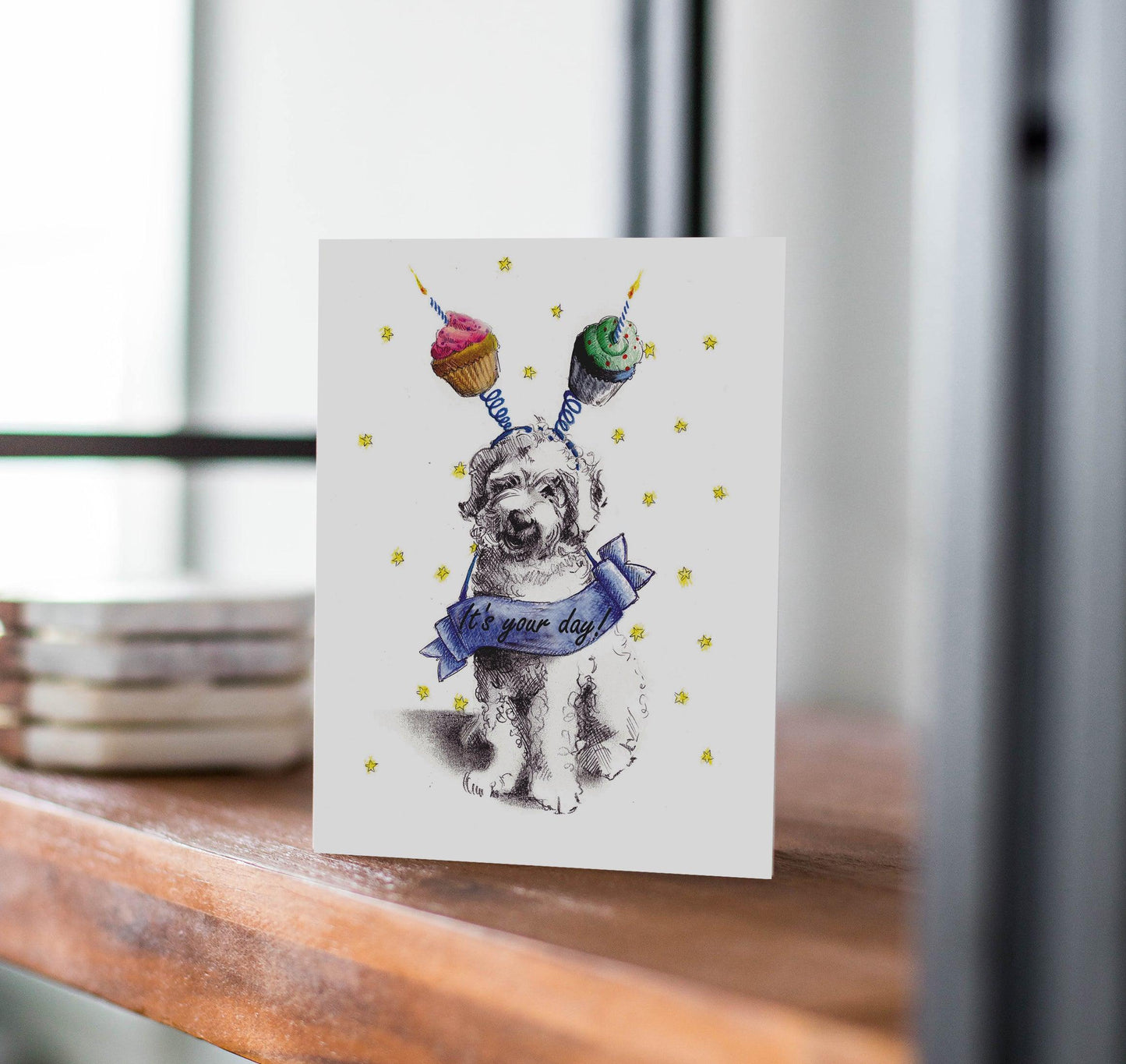 Dog Greeting Card - Fable & Sage