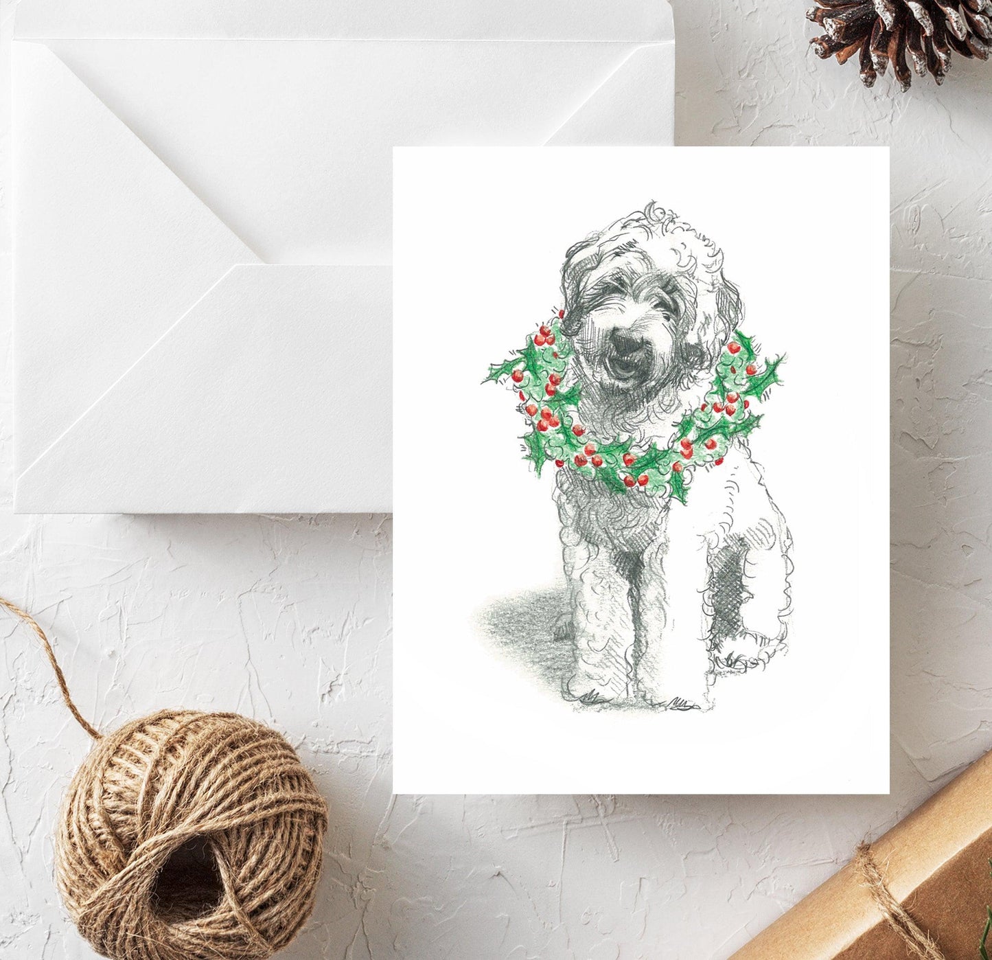 Dog Greeting Card - Fable & Sage