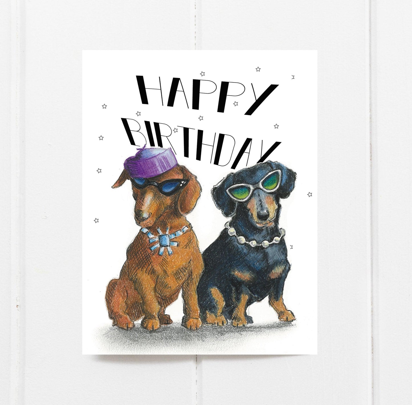 Dog Greeting Card - Fable & Sage