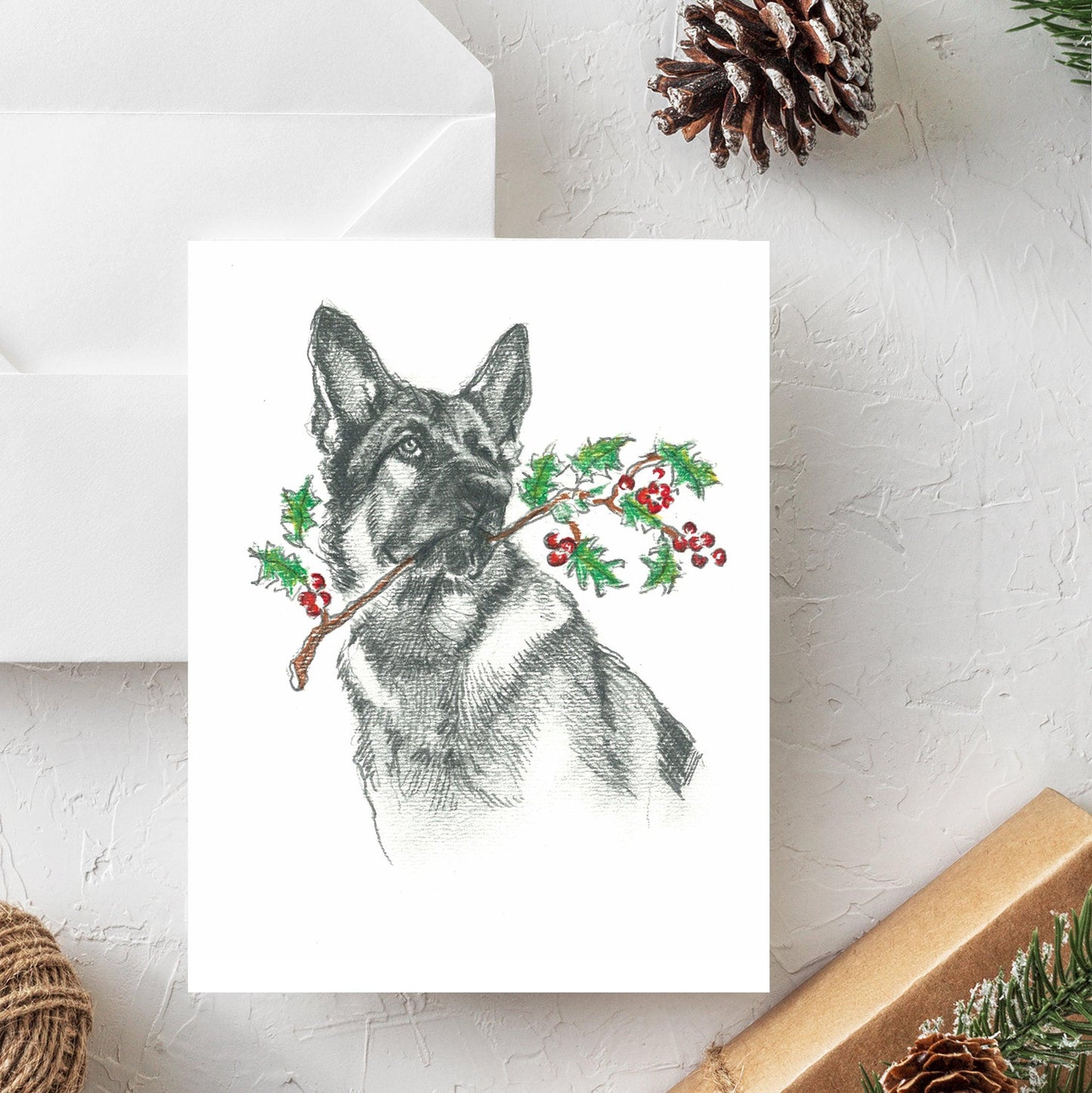 Dog Greeting Card - Fable & Sage