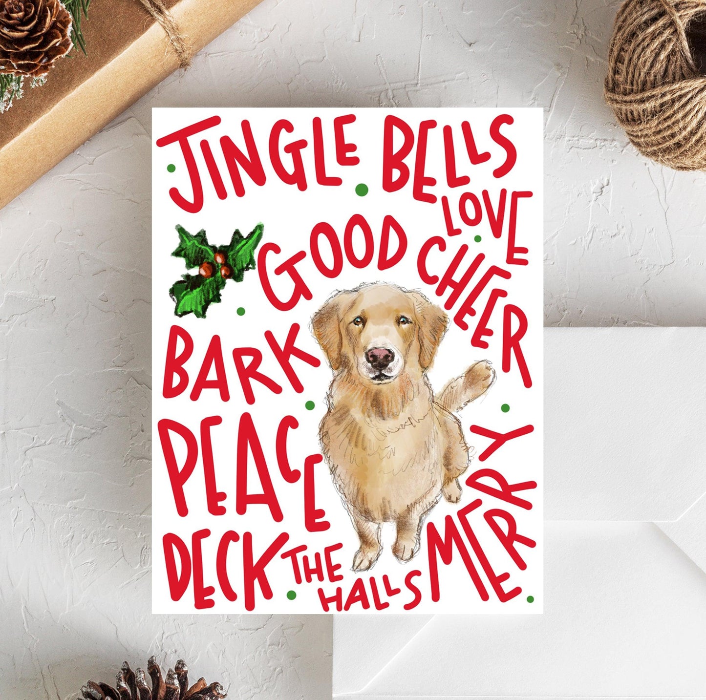 Dog Greeting Card - Fable & Sage
