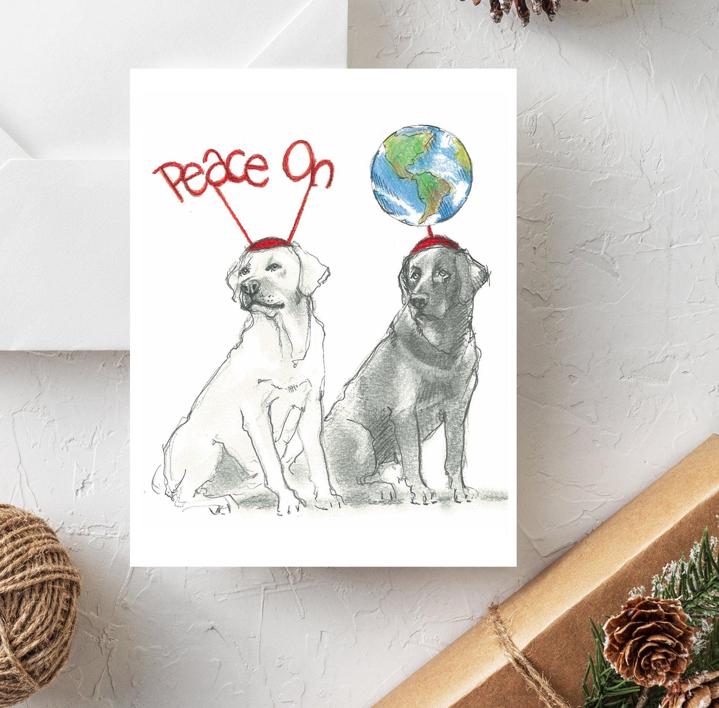 Dog Greeting Card - Fable & Sage