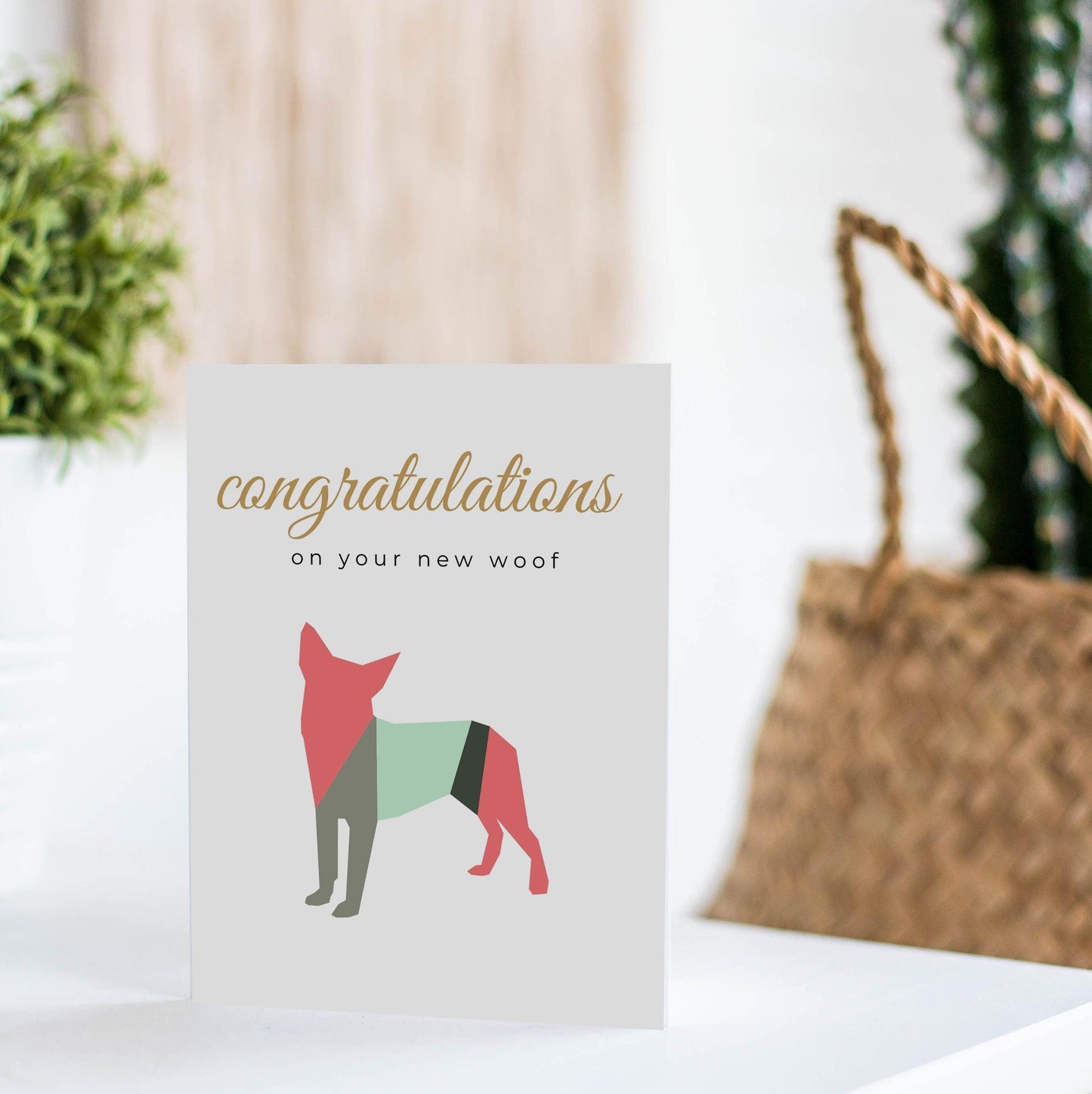 Dog Adoption - Congratulations - Fable & Sage