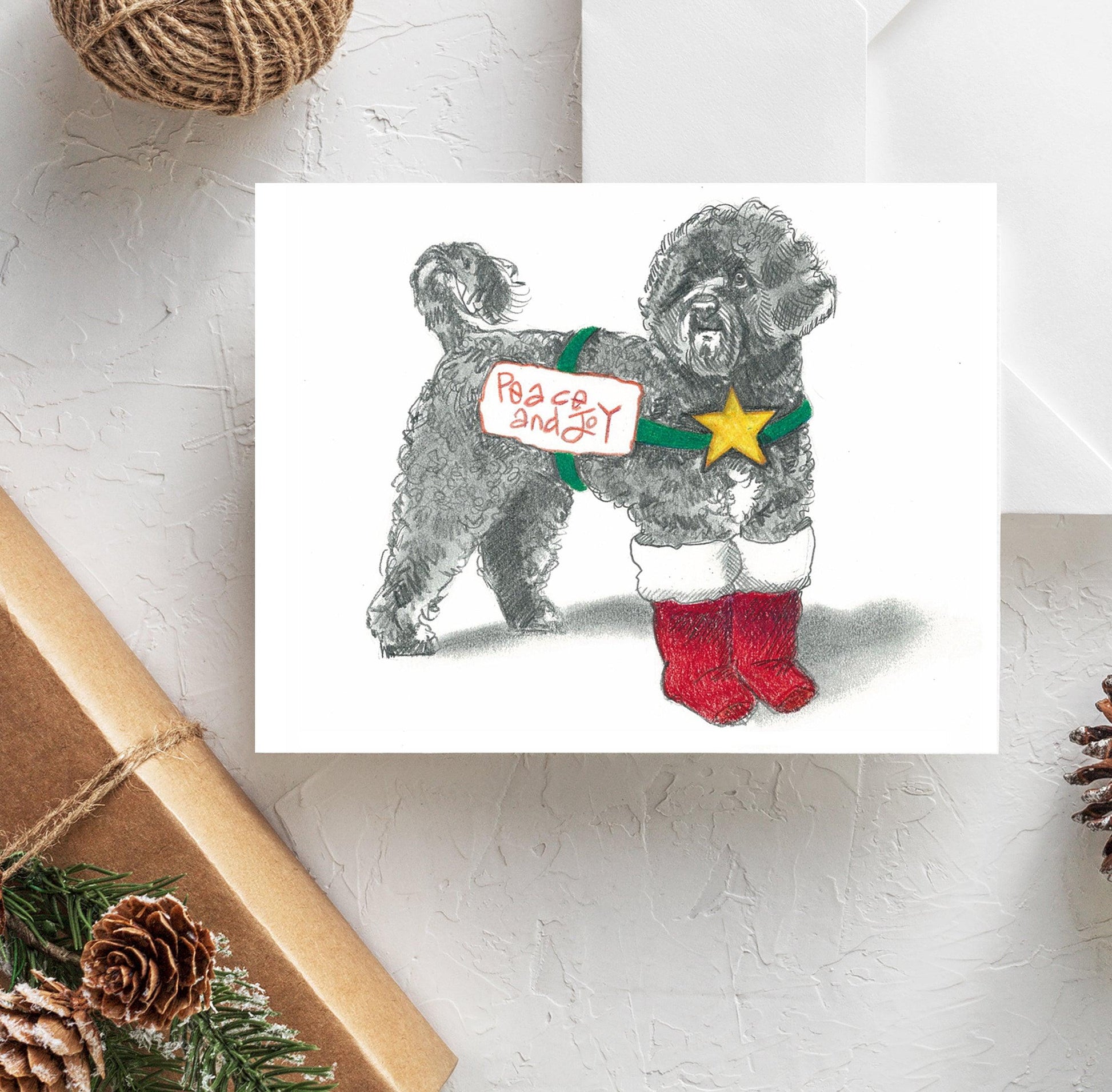 Dog Greeting Card - Fable & Sage