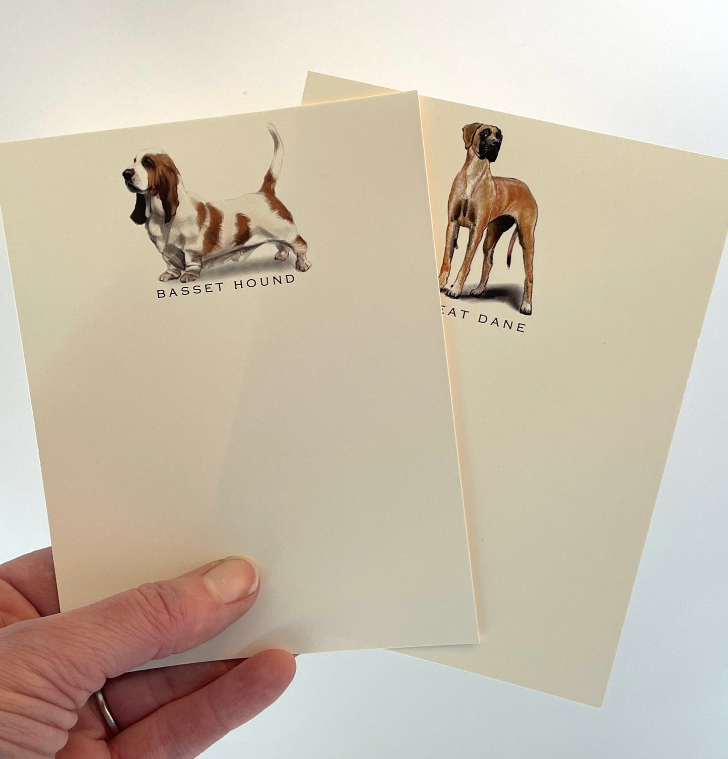 Afghan Hound Note Cards | Dog Stationery | Custom Dog Note Cards