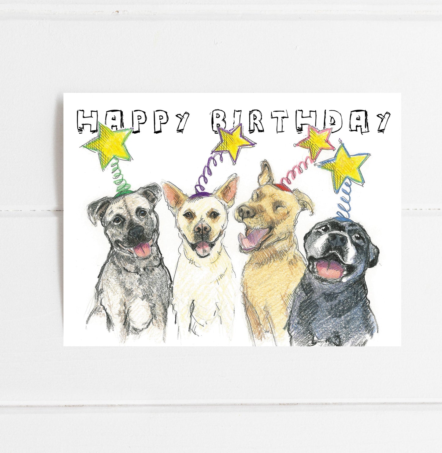 Dog Greeting Card - Fable & Sage