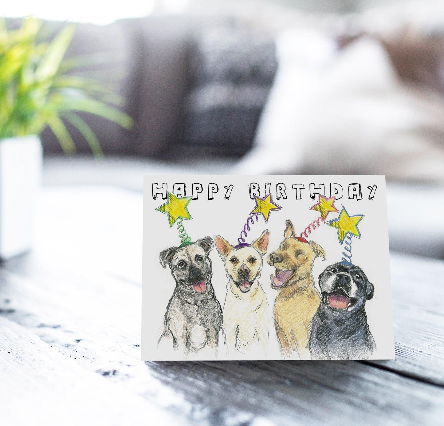 Dog Greeting Card - Fable & Sage