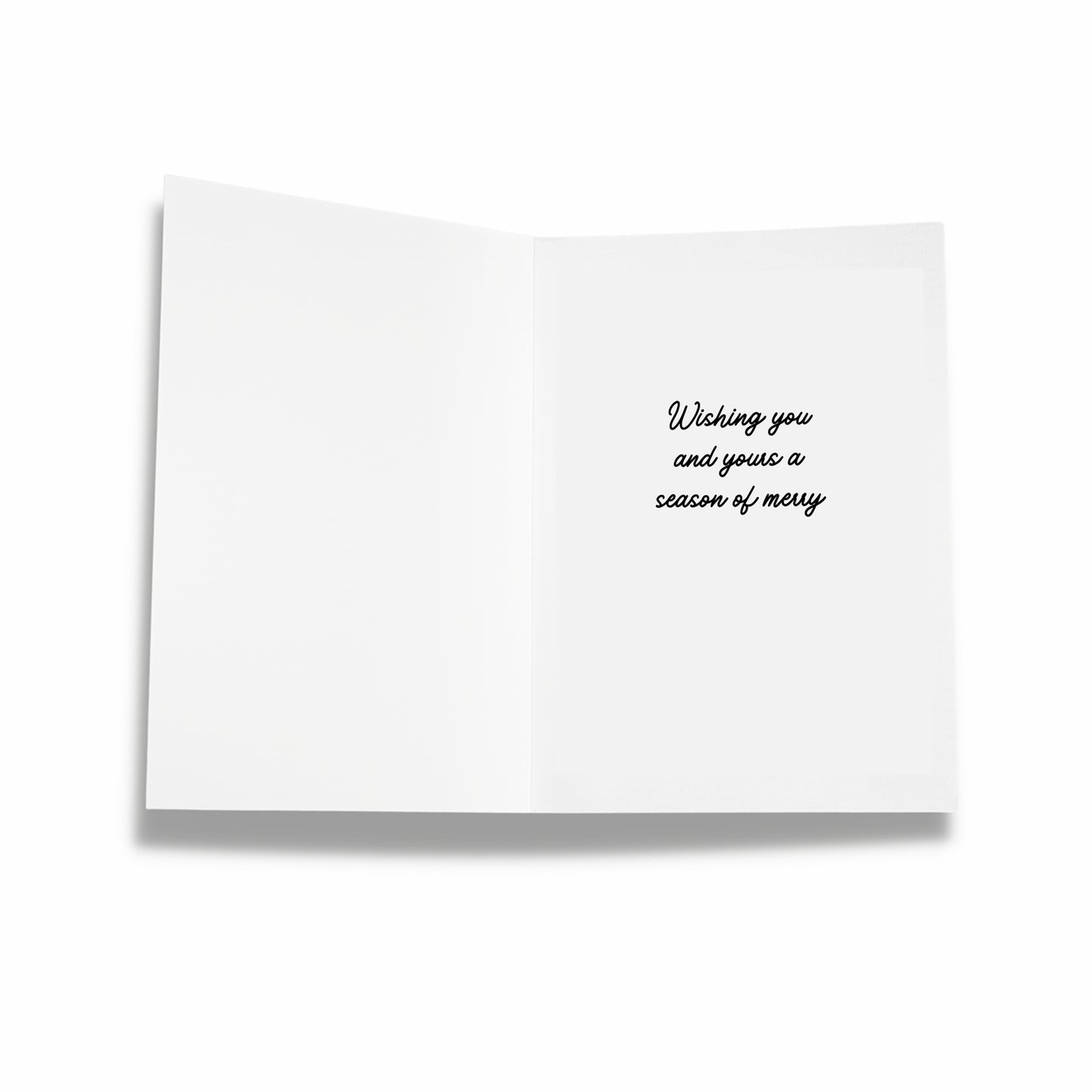 Doodle Reindeer Christmas Card | Doodle Holiday Card | Goldendoodle Card | Labradoodle