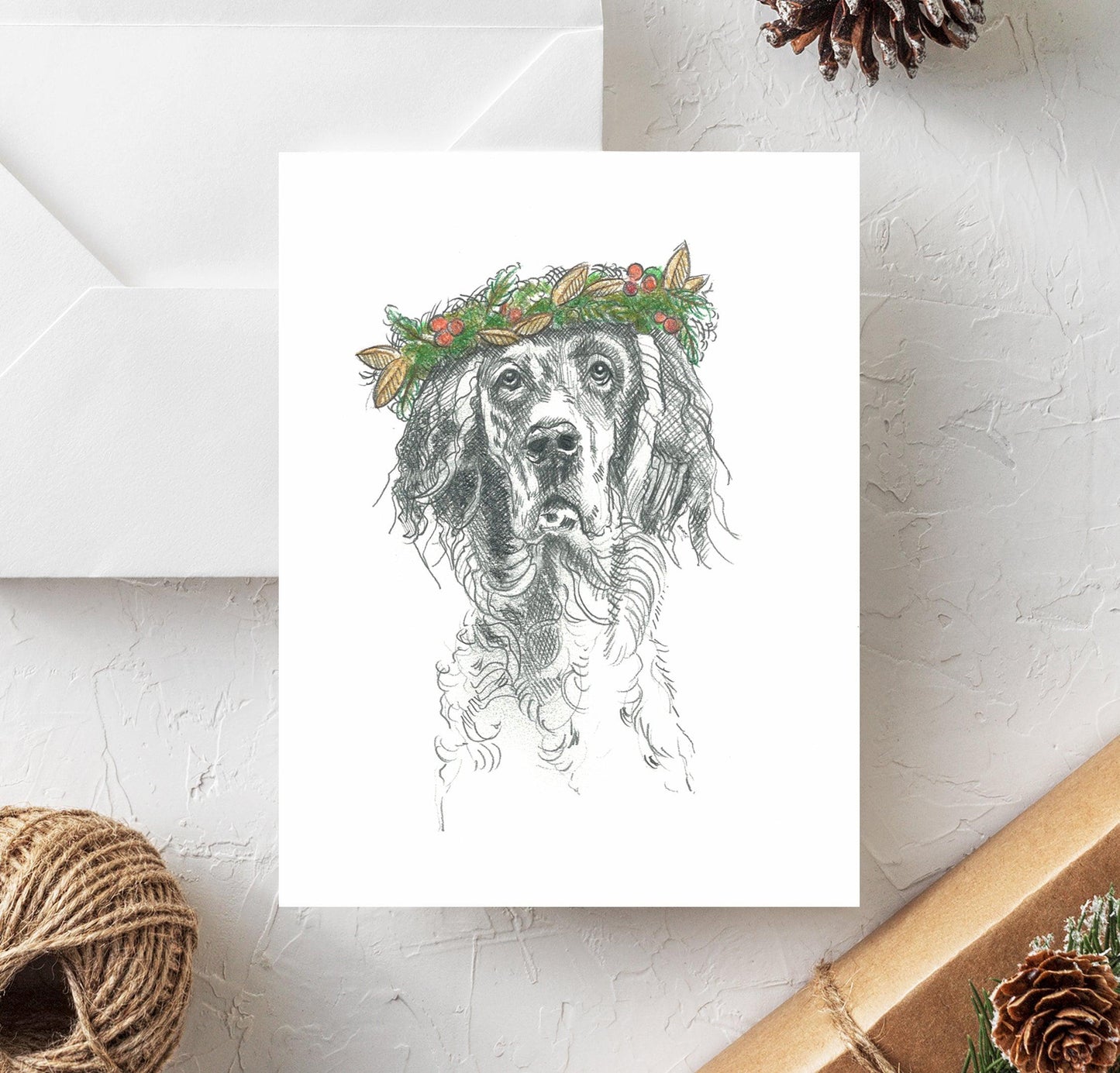 Dog Greeting Card - Fable & Sage