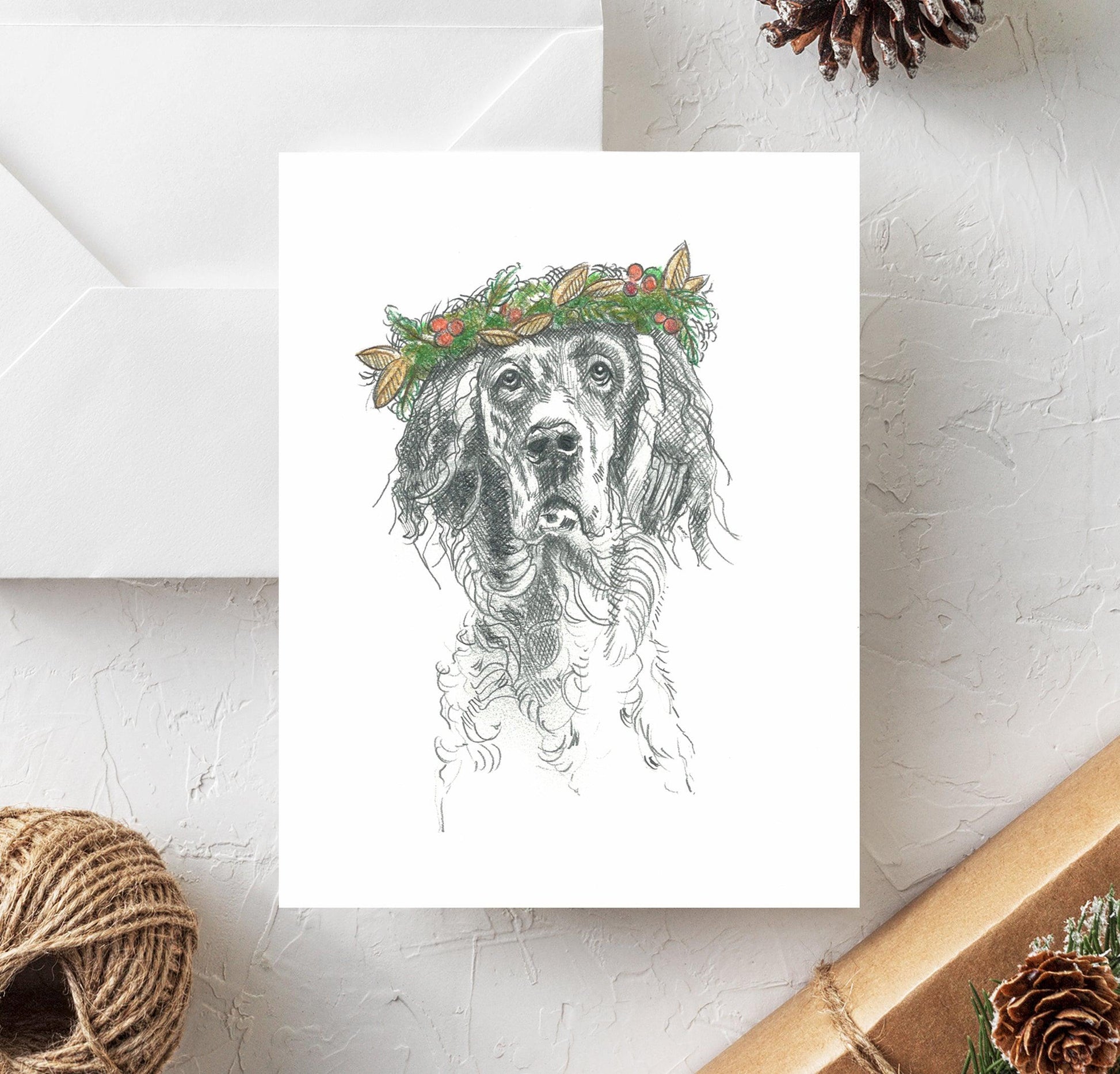 Dog Greeting Card - Fable & Sage