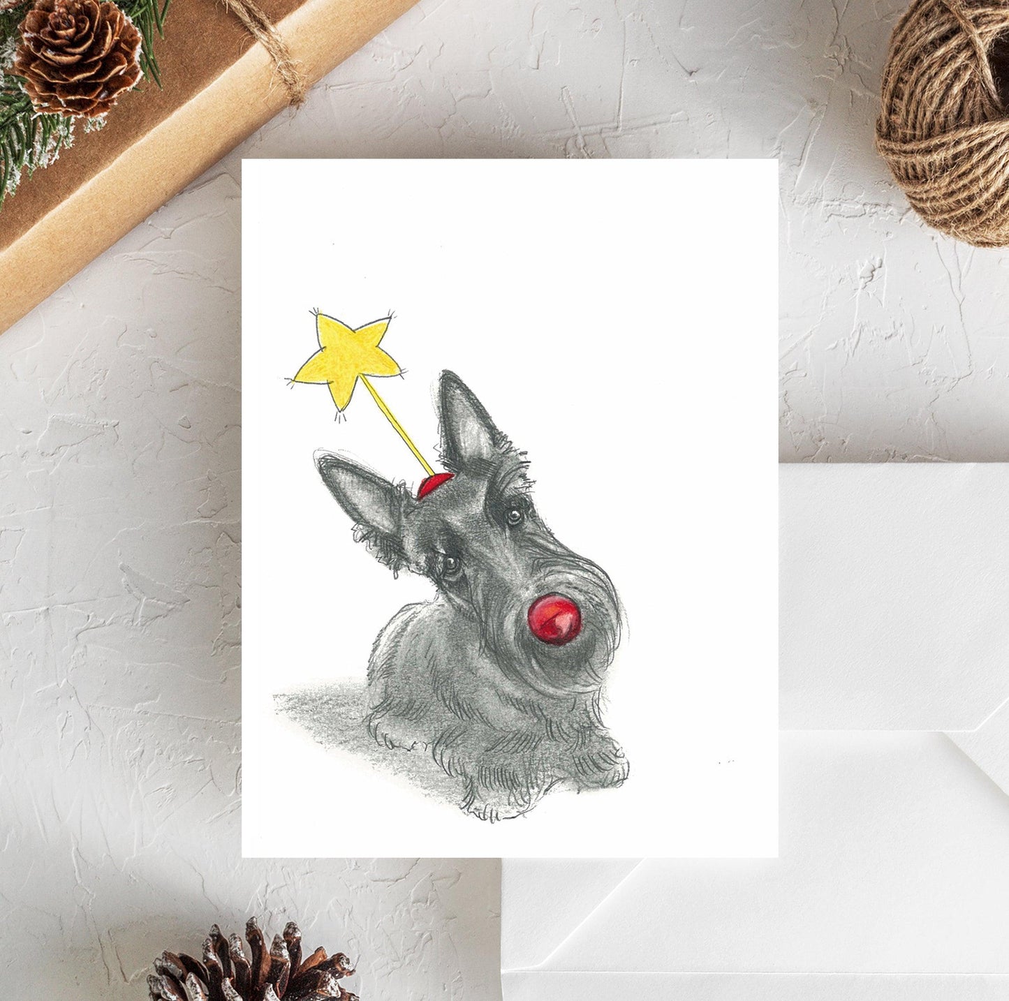 Dog Greeting Card - Fable & Sage