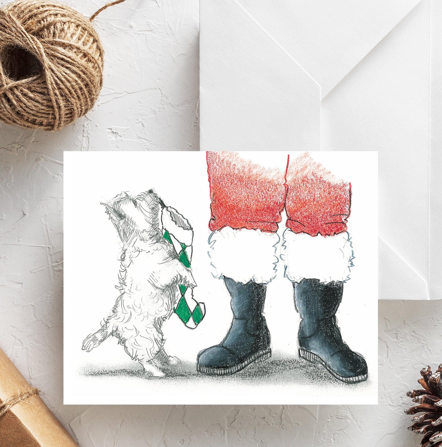 Dog Greeting Card - Fable & Sage