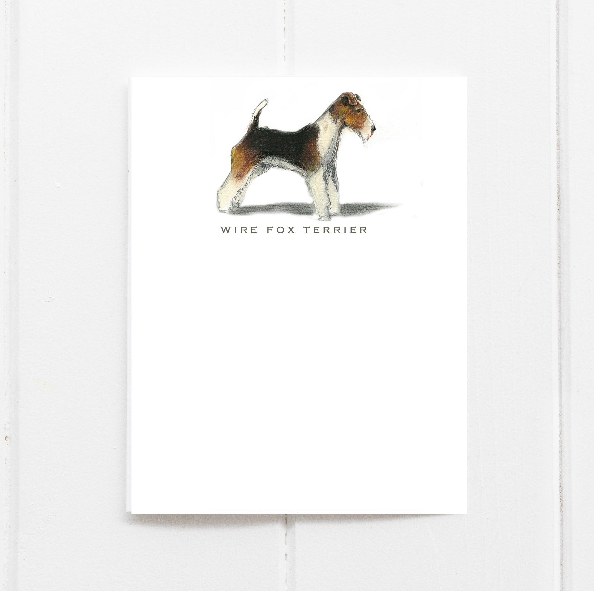 Wire fox shop terrier merchandise