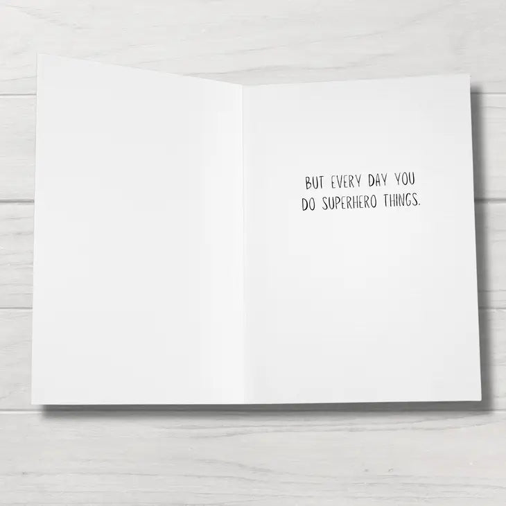 Superhero | Encouragement Card | Dog Greeting Card