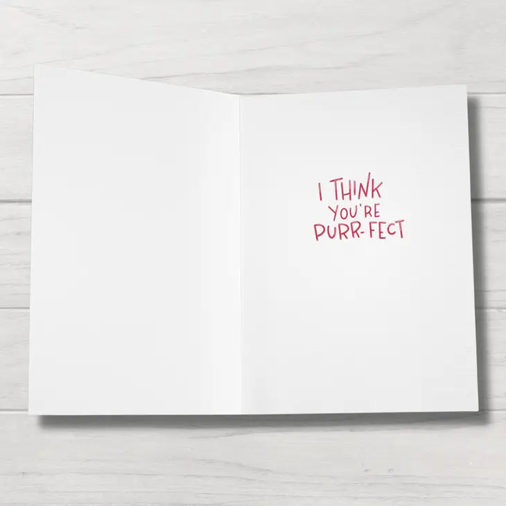 Cat Valentine Card | Not Kitten