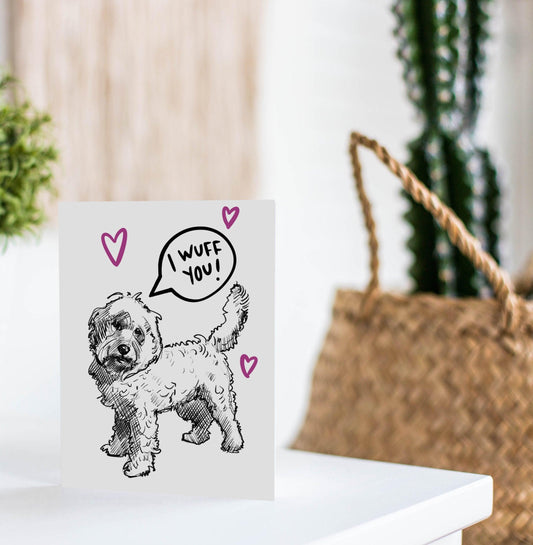 Dog Greeting Card - Fable & Sage