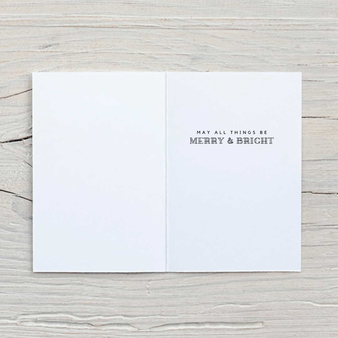 Maltese Holiday Card | Maltese Dog Christmas Card