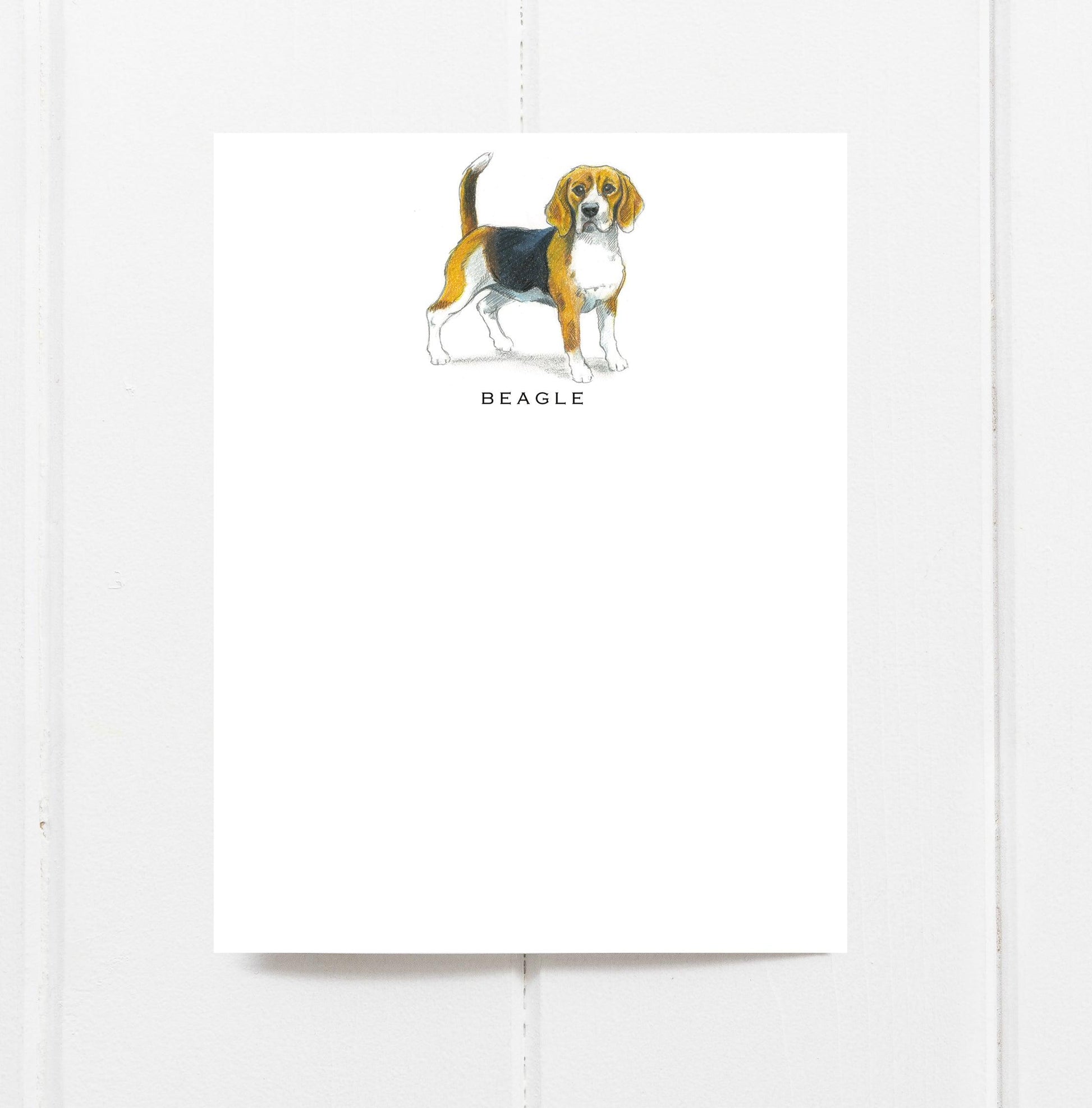 Beagle Note Cards | Dog Stationery | Custom Dog Note Cards - Fable & Sage