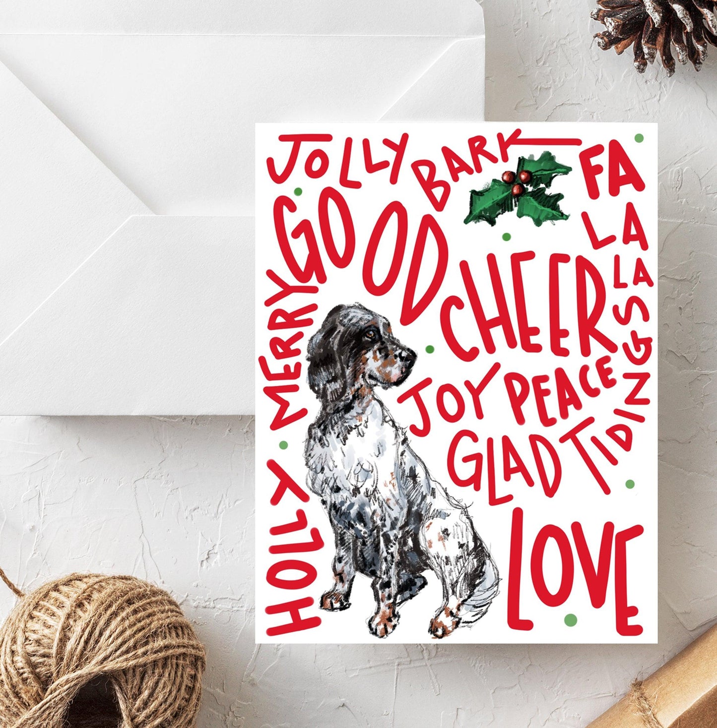 Dog Greeting Card - Fable & Sage